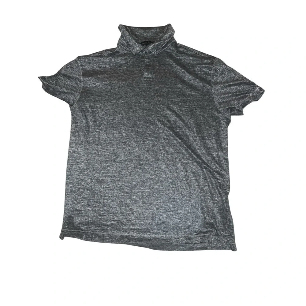 Banana Republic Polo Shirt Mens Size l Preppy Collar Short Sleeves Normcore